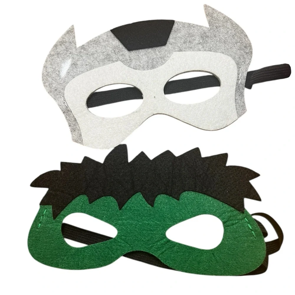 Set of Four Superhero Masks